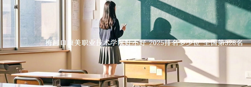梅河口康美职业技术学院好不好 2025排名多少位 全国第328名