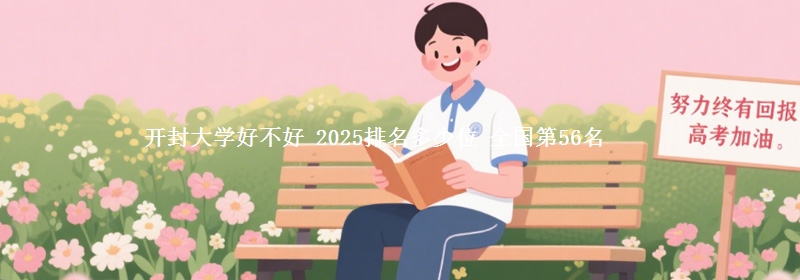 开封大学好不好 2025排名多少位 全国第56名