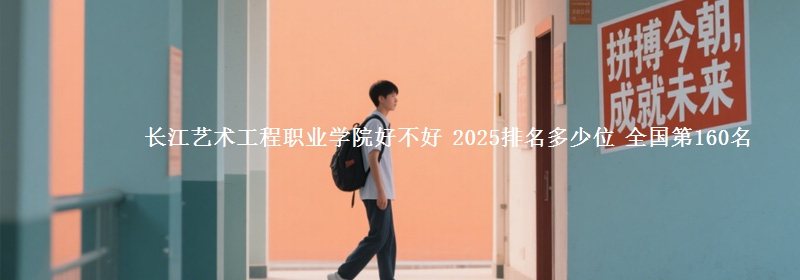 长江艺术工程职业学院好不好 2025排名多少位 全国第160名