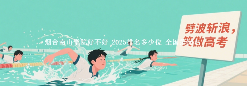 烟台南山学院好不好 2025排名多少位 全国第66名
