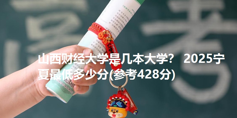 山西财经大学是几本大学? 2025宁夏最低多少分(参考428分)