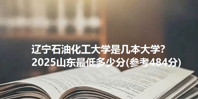 辽宁石油化工大学是几本大学? 2025山东最低多少分(参考484分)