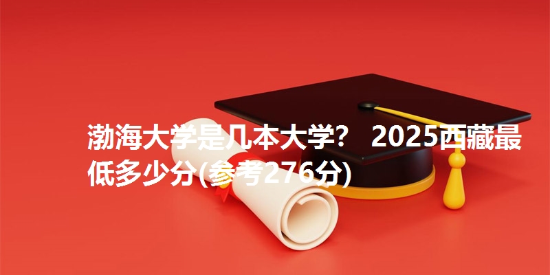 渤海大学是几本大学? 2025西藏最低多少分(参考276分)