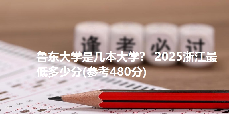 鲁东大学是几本大学？ 2025浙江最低多少分(参考480分)
