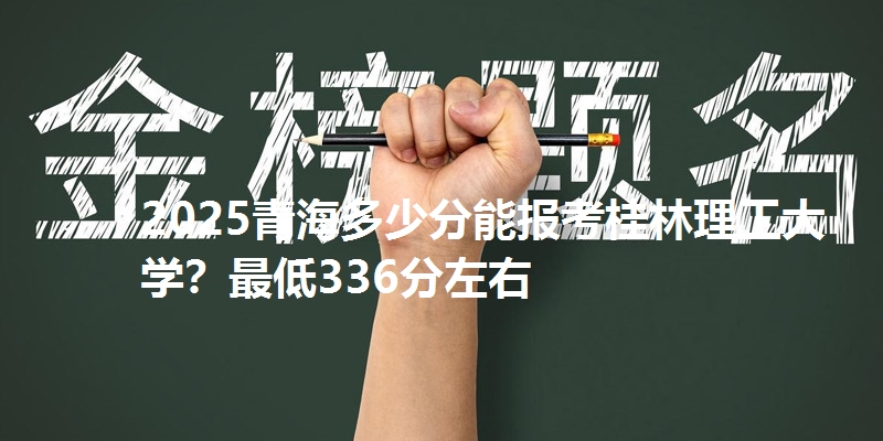 2025青海多少分能报考桂林理工大学?最低336分左右