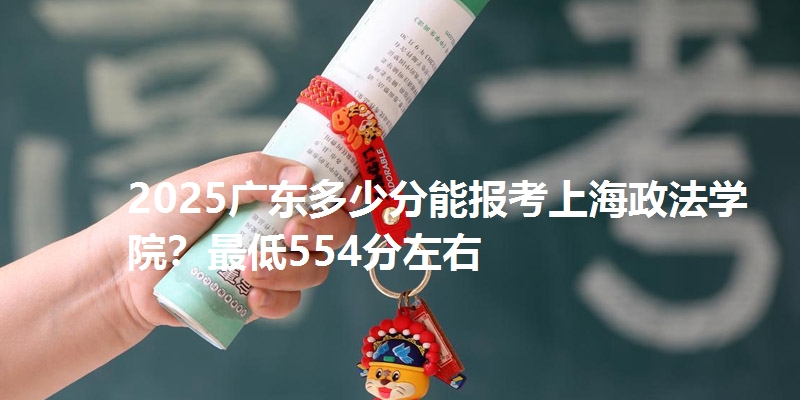 2025广东多少分能报考上海政法学院?最低554分左右