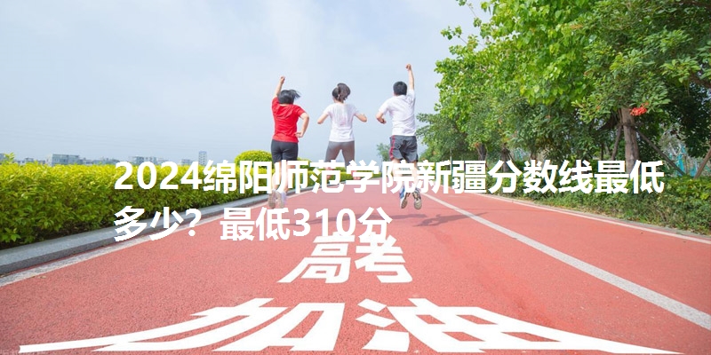 2024绵阳师范学院新疆分数线最低多少?最低310分
