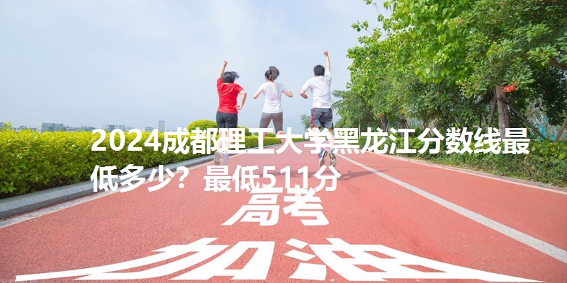 2024成都理工大学黑龙江分数线最低多少?最低511分