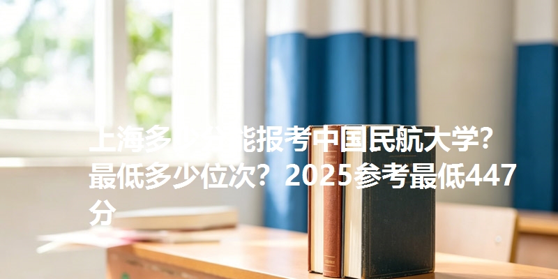 上海多少分能报考中国民航大学?最低多少位次?2025参考最低447分