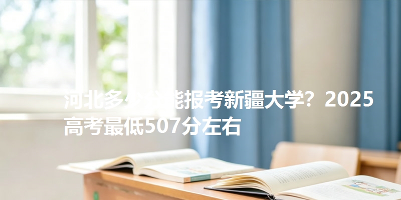 河北多少分能报考新疆大学?2025高考最低507分左右