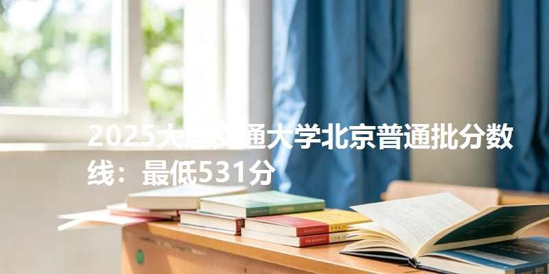 2025大连交通大学北京普通批分数线:最低531分