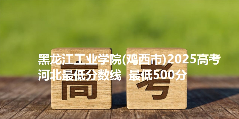 黑龙江工业学院(鸡西市)2025高考河北最低分数线 最低500分