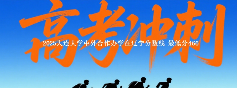 2025大连大学中外合作办学在辽宁分数线 最低分466