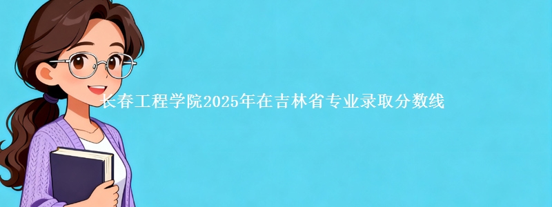 长春工程学院2025年在吉林省专业录取分数线