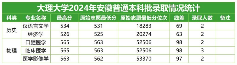 大理大学2024高考安徽分专业录取分数线.jpg