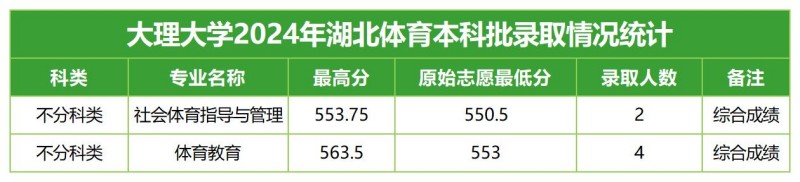 大理大学2024高考湖北体育分专业录取分数线.jpg