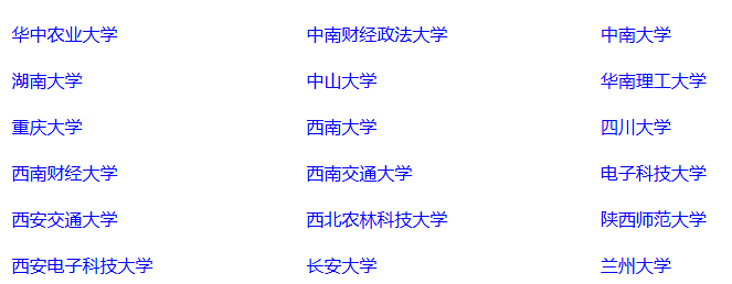 教育部直属的大学由75所