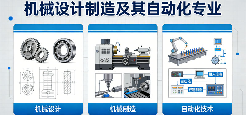 机械设计制造及其自动化专业