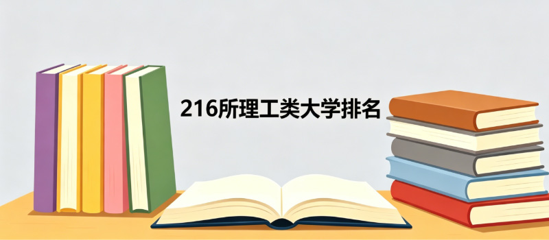 理工类本科大学排名哪个好？216所理工类好大学排名