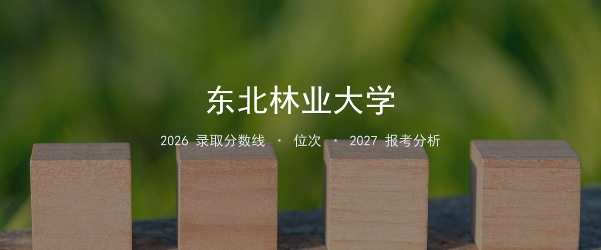 东北林业大学云南2026录取分数线