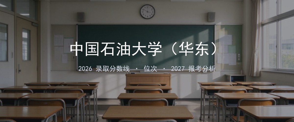 中国石油大学（华东）甘肃2026录取分数线