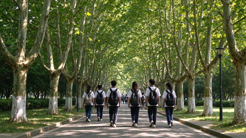 西藏大学校园实景