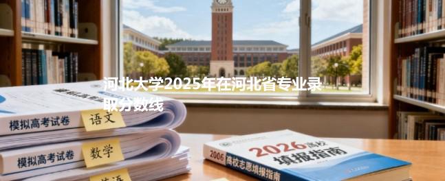 河北大学2025在河北专业录取分数（2026参考）