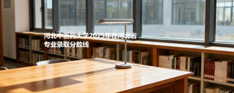 河北中医药大学2025在河北专业录取分数（2026参考）