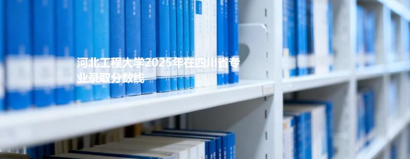河北工程大学2025年在四川省专业录取分数线
