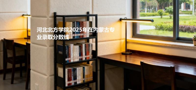 河北北方学院2025在内蒙古专业录取最低分