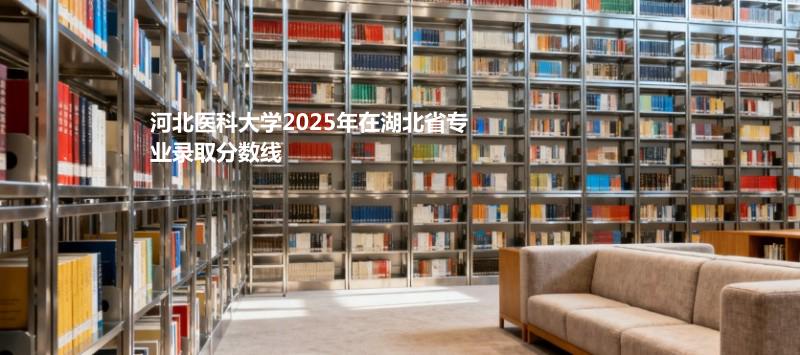 河北医科大学2025年在湖北省专业录取分数线