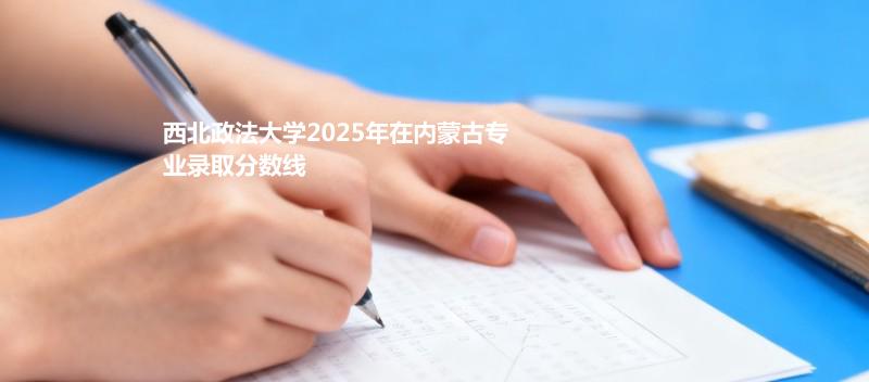 西北政法大学2025年在内蒙古专业录取最低分、最高分