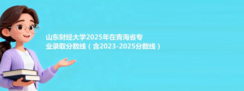 山东财经大学2025年在青海专业录取分数线(含2023-2025历年)