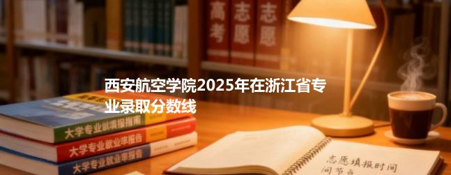 西安航空学院2025年在浙江省专业最低分及最高分