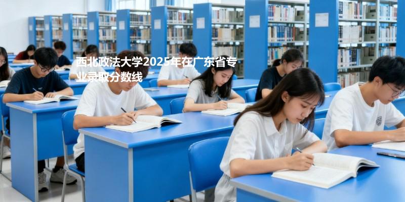西北政法大学2025年在广东省各专业录取最低分数