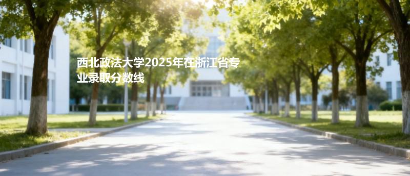 西北政法大学2025年在浙江省专业最低分及最高分