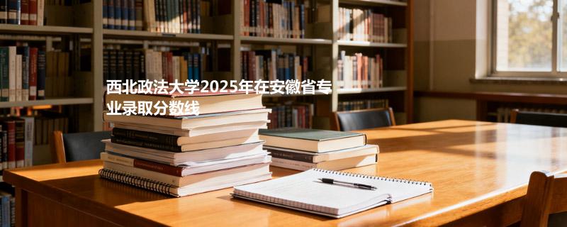 西北政法大学2025年在安徽省各专业录取最低分 哪个专业最好考？