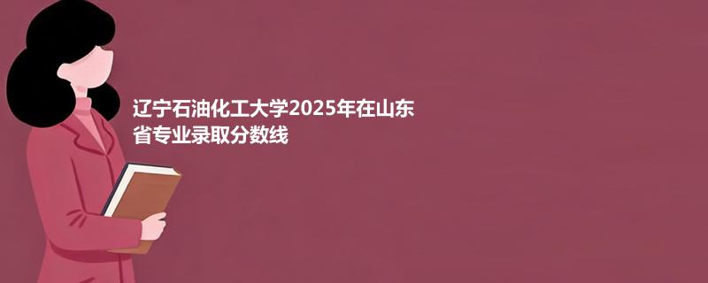 辽宁石油化工大学2025高考在山东专业录取最低分详情