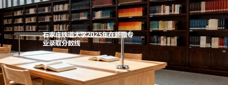 石家庄铁道大学2025在新疆专业录取最低分和最高分汇总
