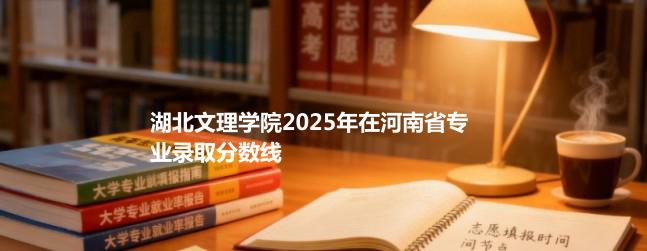 湖北文理学院2025在河南专业录取分数一览表